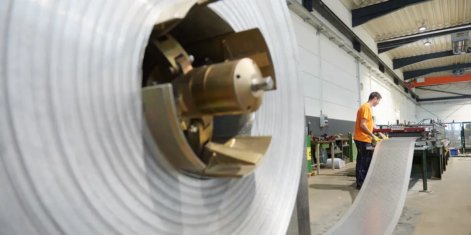 Produktion Weroth Stahlcoils